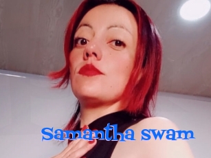 Samantha_swam